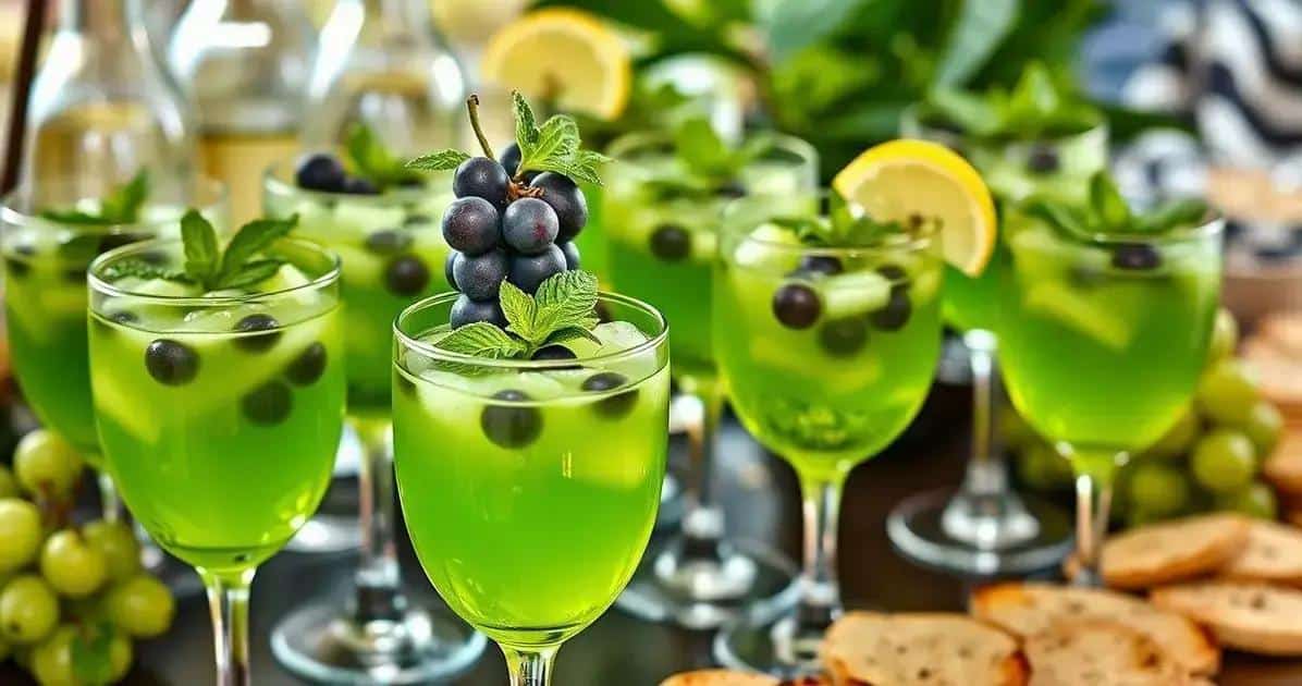 Serving Suggestions for Your Green Grape Caipiríssima
