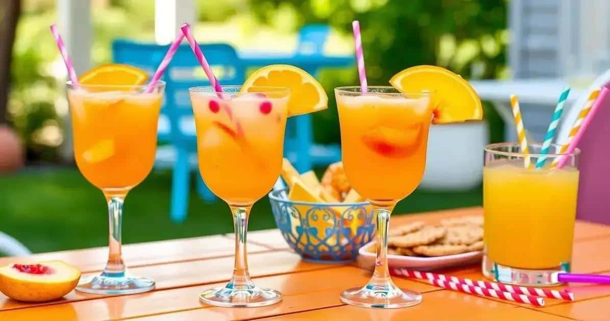 Serving Suggestions for Your Peach Daiquiri