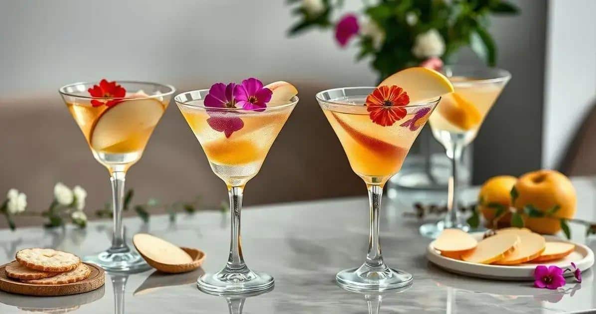 Serving Tips for Apple Blossom Drink