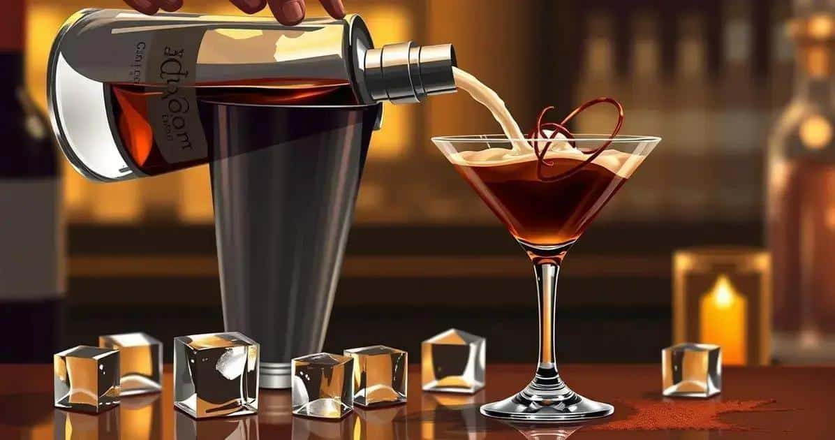 Step-by-Step Preparation Method for Chocolate Martini
