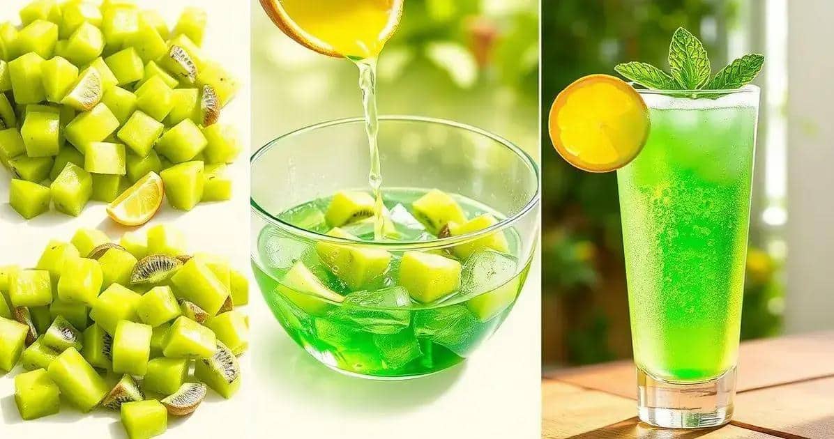 Step-by-Step Preparation Method for Kiwi Soda