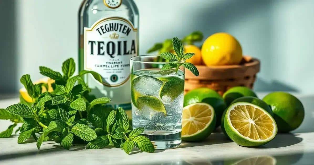 Tequila Mojito with Mint Recipe Ingredients