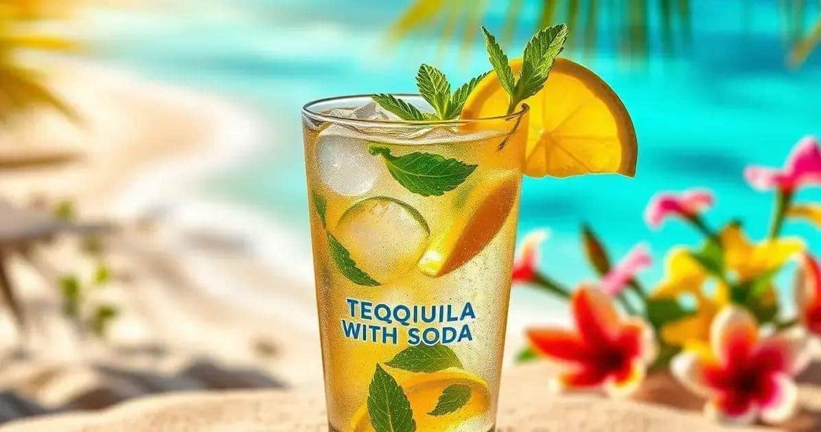 Tequila with Lemon Soda and Mint: Refreshing Cocktail Recipe Ideas