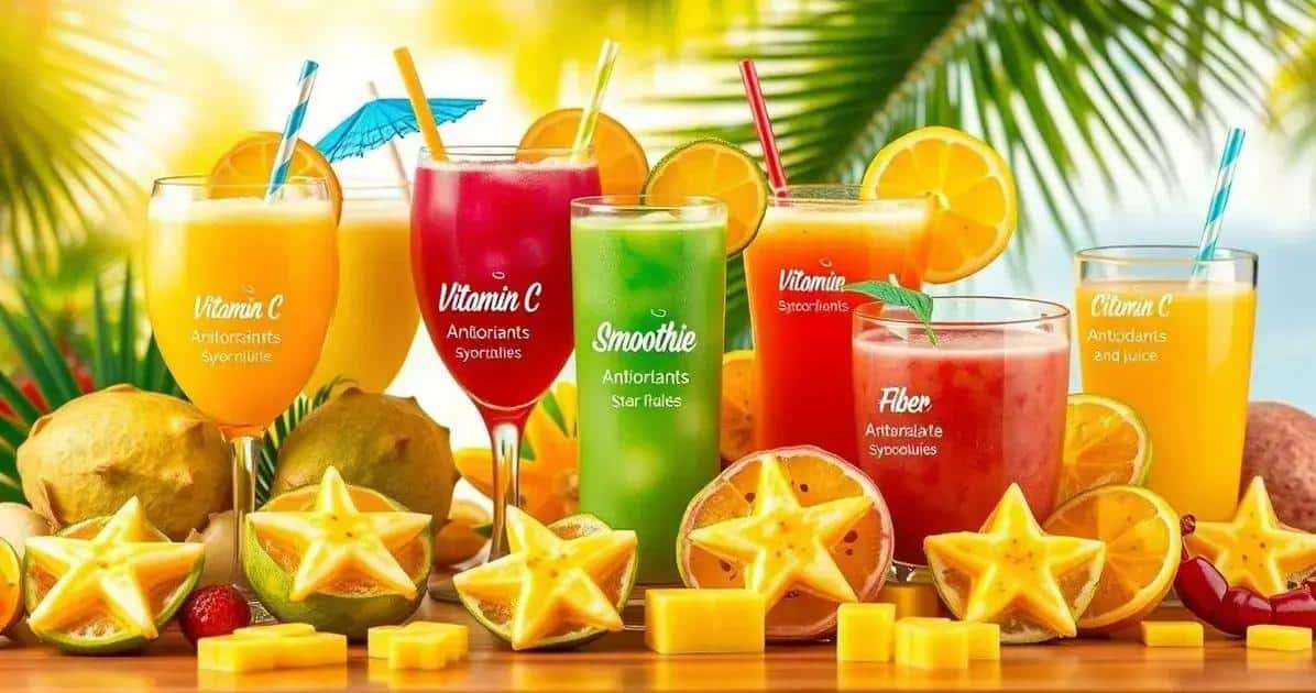 The Health Benefits of Star Fruit in Beverages