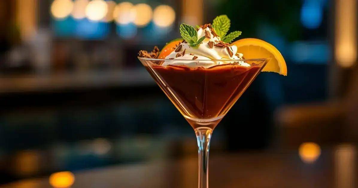 Tips for Garnishing Your Chocolate Martini