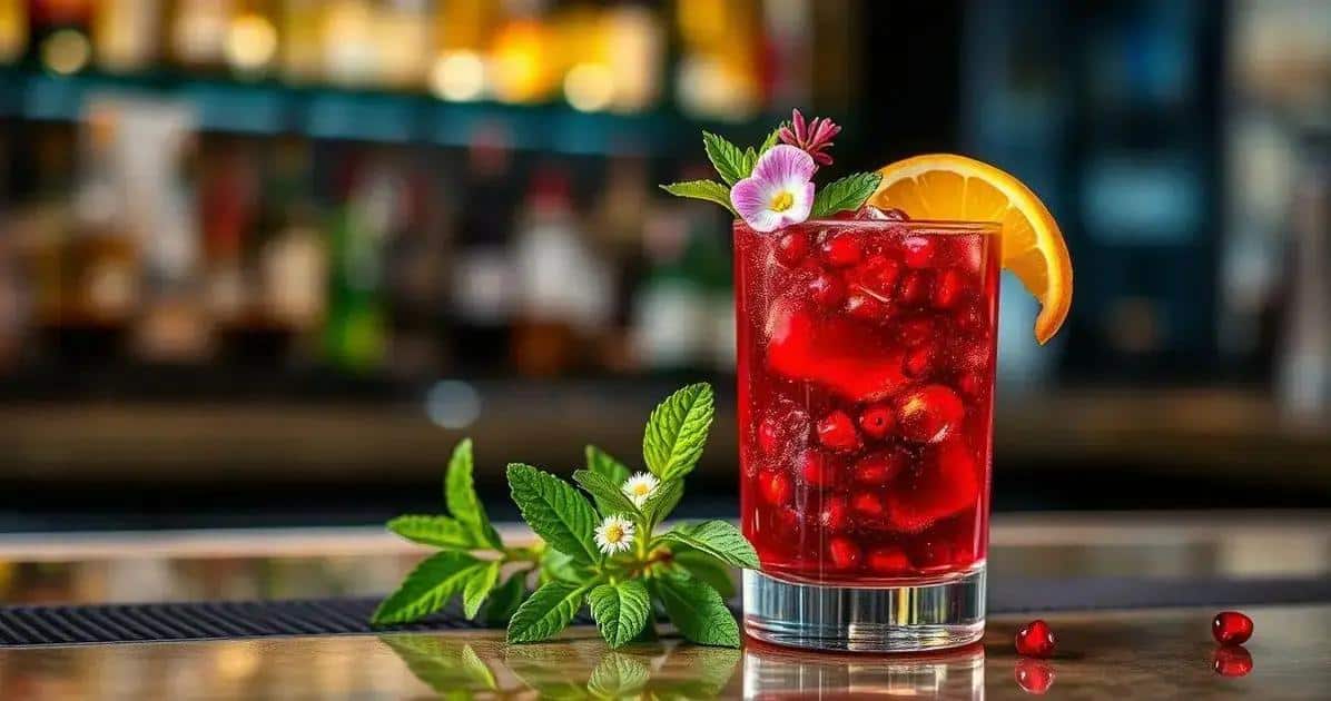 Tips for Garnishing Your Pomegranate Cocktail