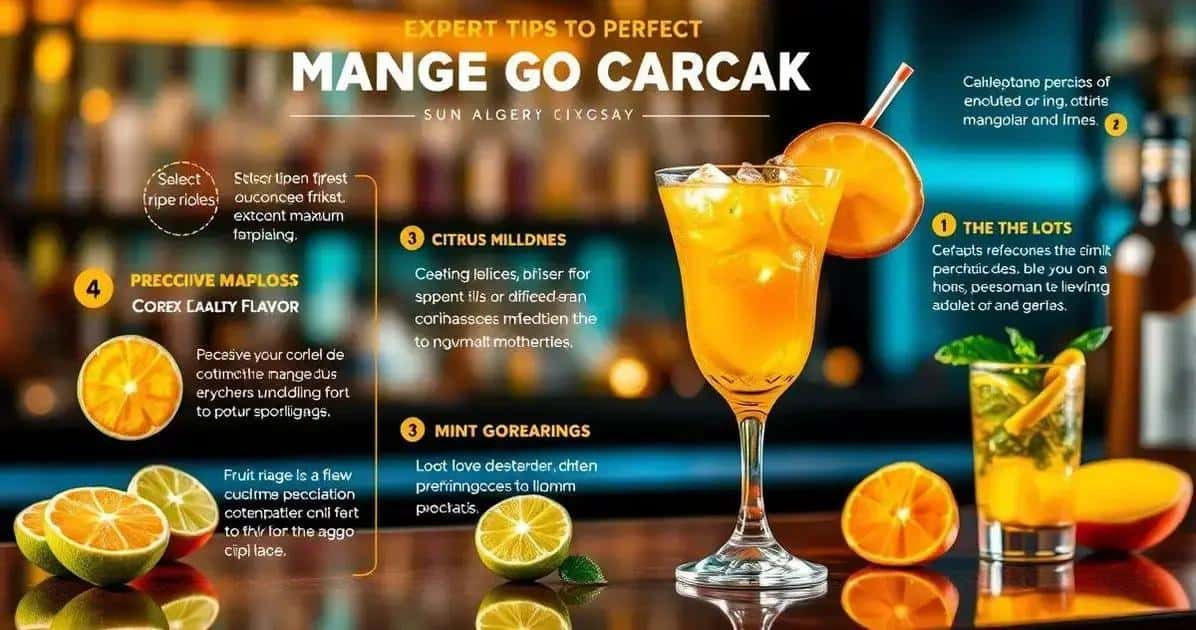 Tips for Perfecting Your Mango Caipiroska