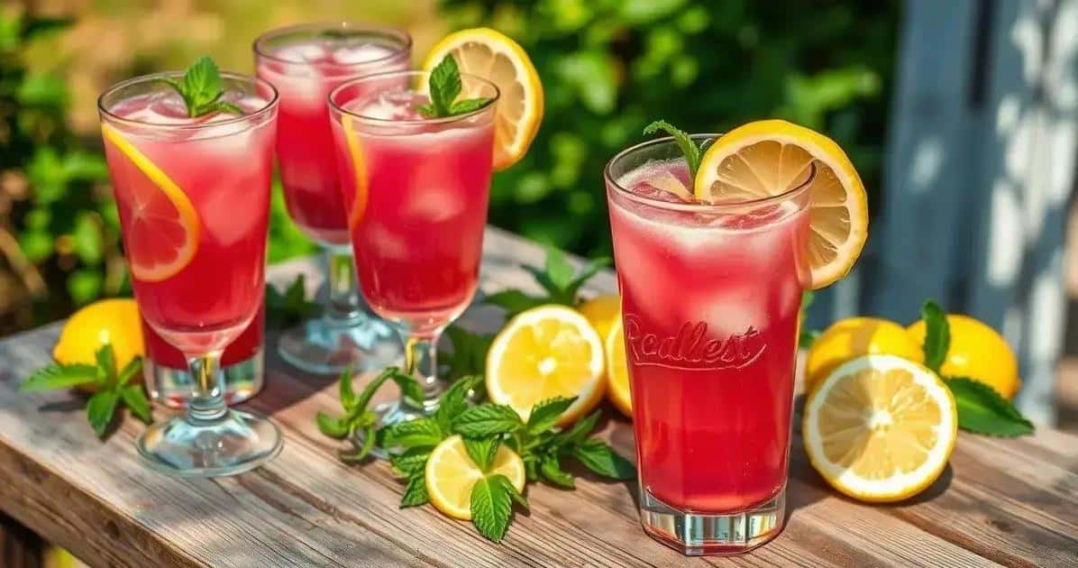 Tips for Serving Pink Lemonade