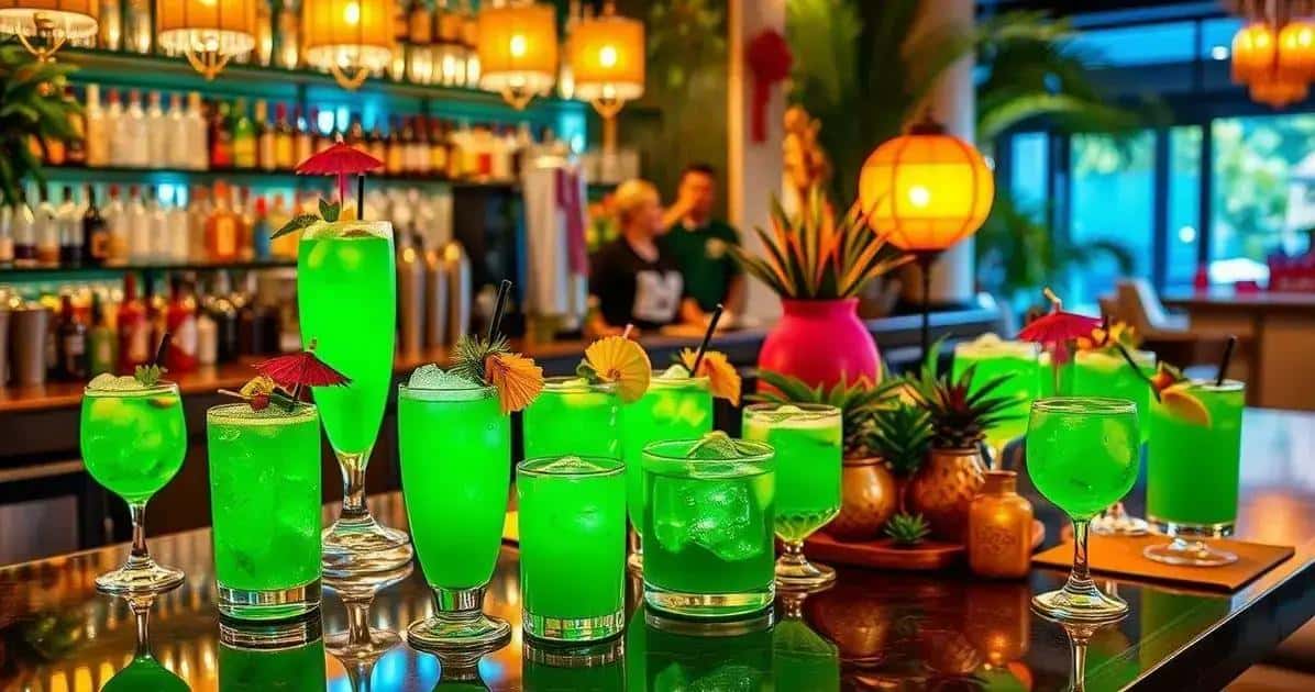 Tips for Serving Your Tropical Green Drink