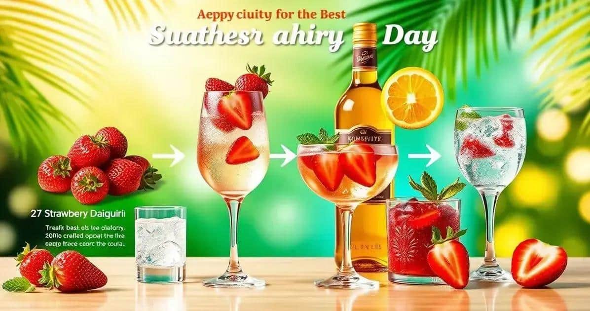 Tips for the Best Strawberry Daiquiri