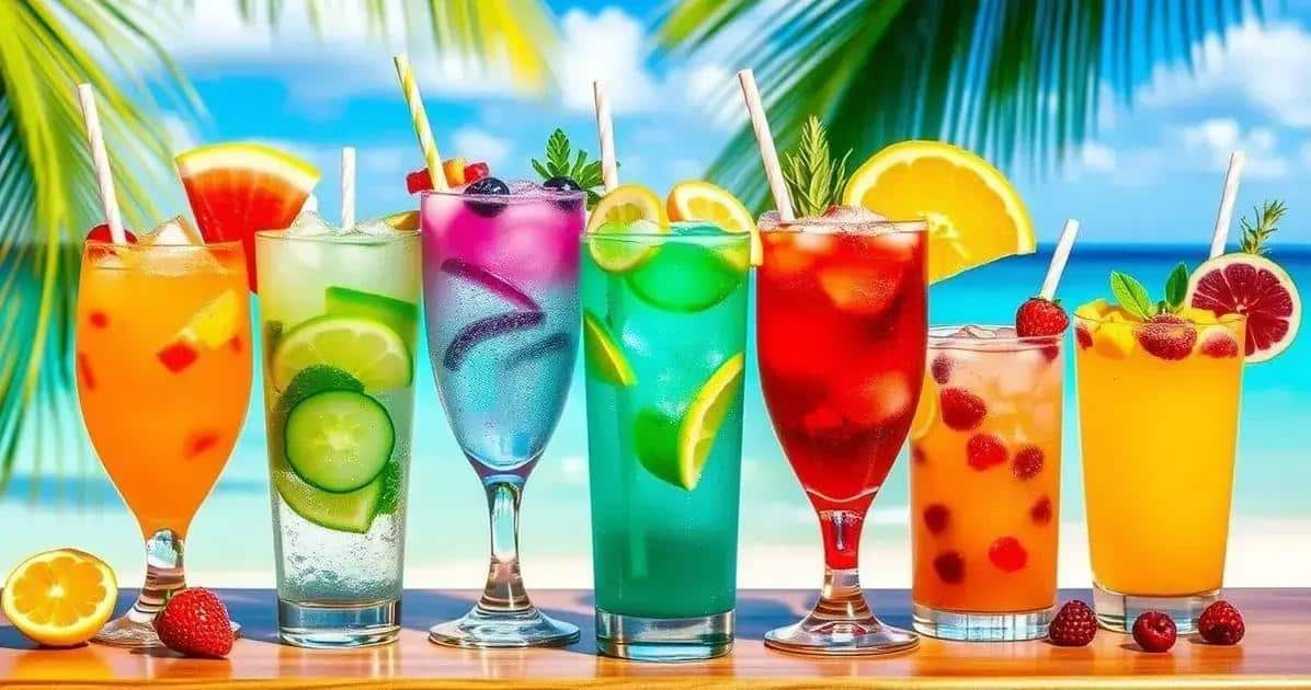 Tropical Variations of Vanilia Palm Drink