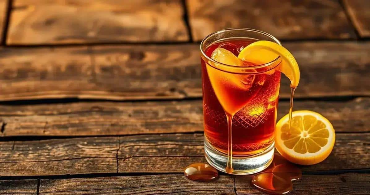 Whisky with Sicilian Lemon and Honey: A Revitalizing Cocktail Experience