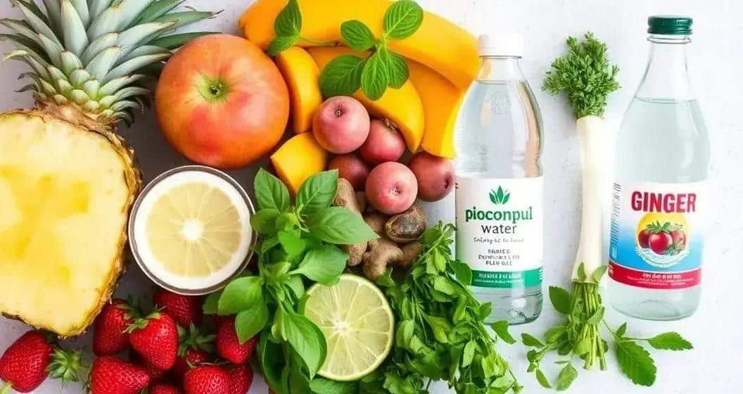 Alternative Ingredients for Coconut Water with Red Berry Soda Alternative Ingredients for Coconut Water with Red Berry Soda