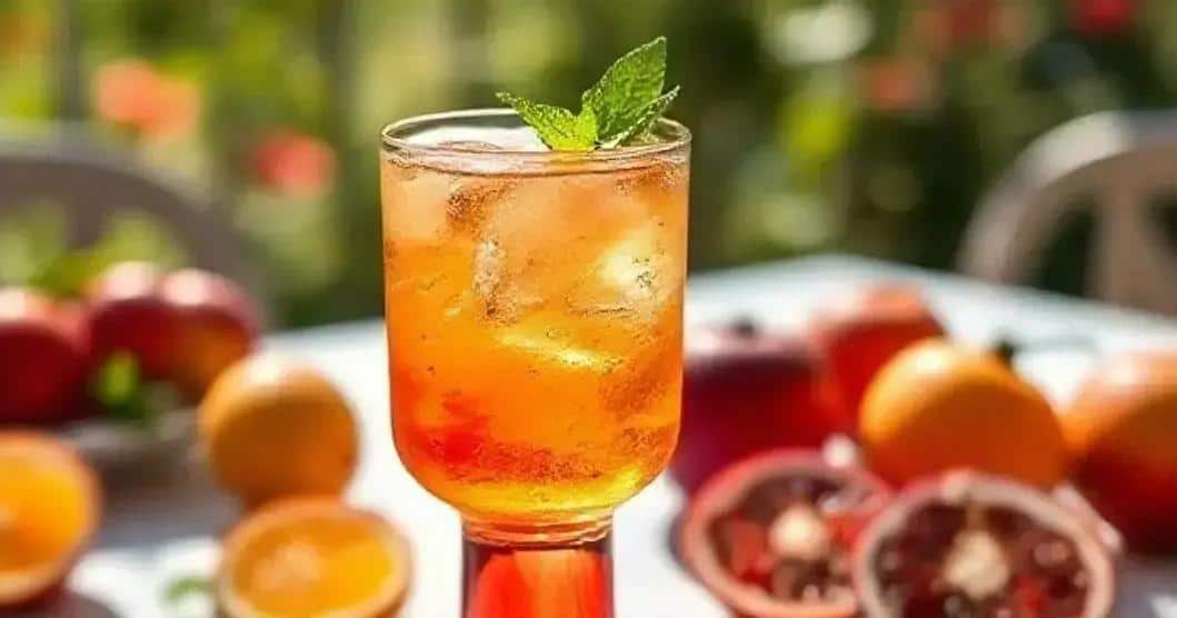 Aperol with Passion Fruit Soda and Mint: A Refreshing Cocktail Experience