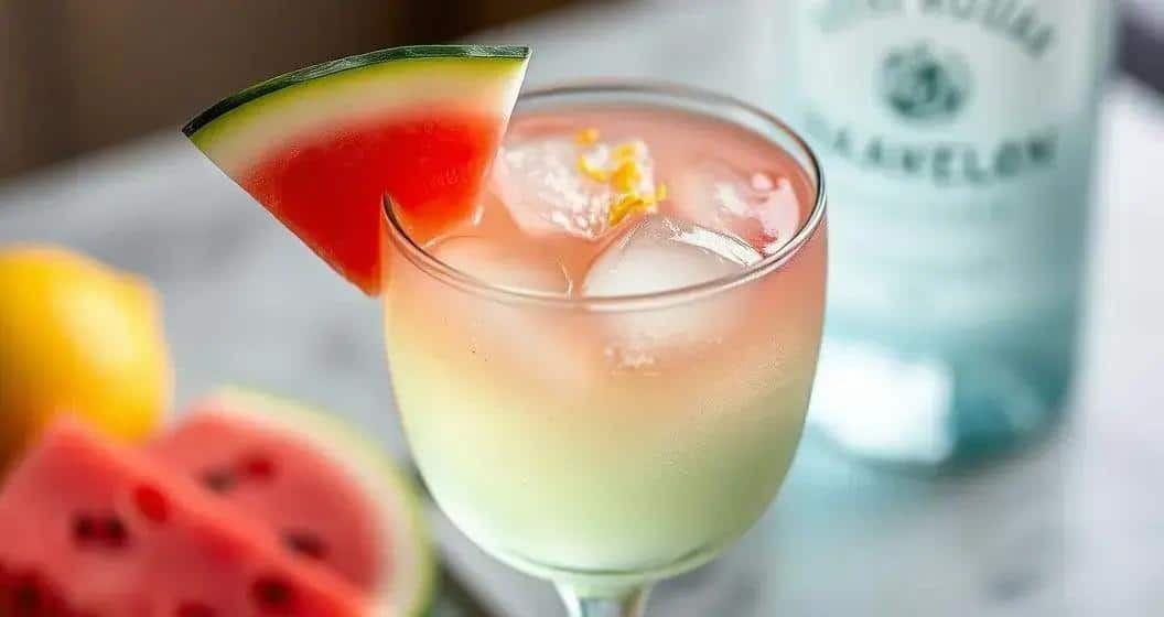 Cachaça with Watermelon and Sicilian Lemon Zest: A Refreshing Summer Cocktail