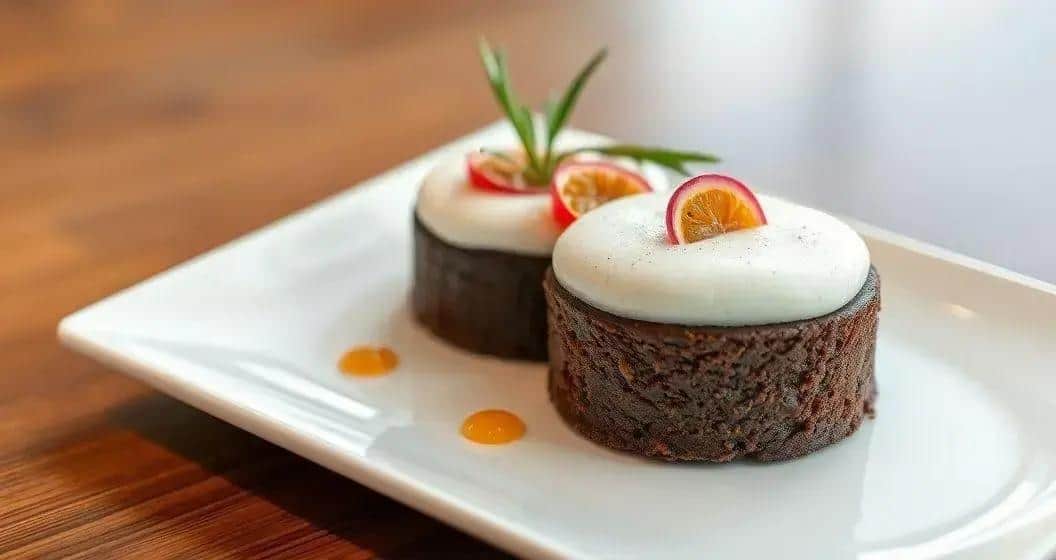 Chocolate with Passion Fruit Foam and Rosemary: A Divine Fusion to Savor
