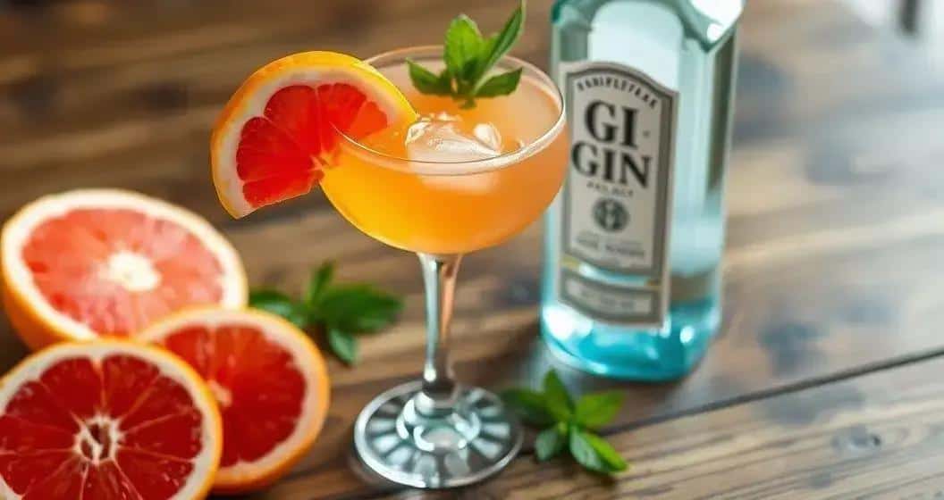Citrus Grapefruit Cocktail with Gin: Refreshing and Easy Recipe