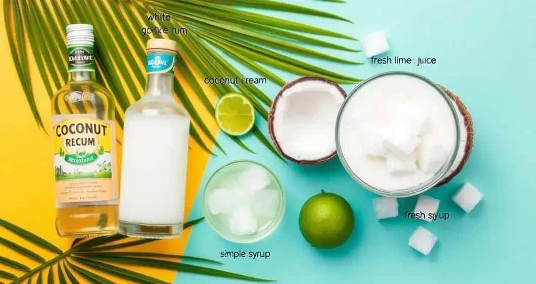 Coconut Daiquiri Recipe Ingredients