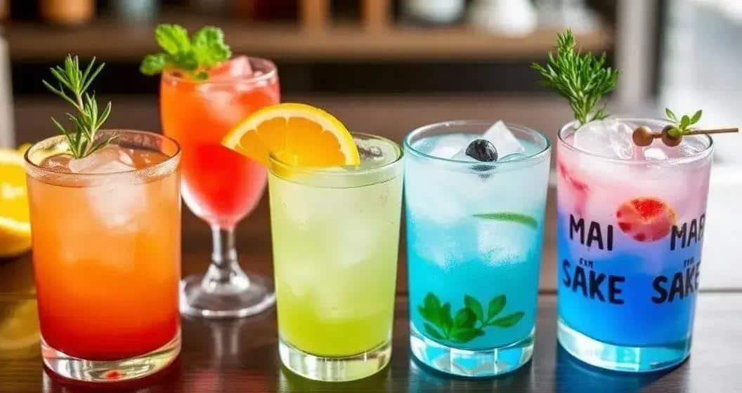 Creative Twists on Sake with Tangerine Soda