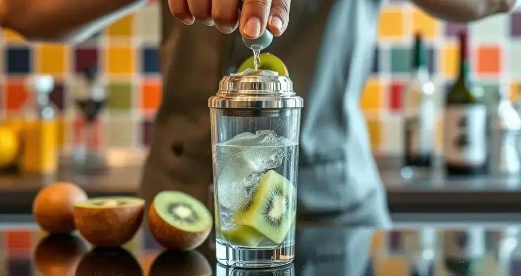 Detailed Preparation Method for Sake and Kiwi Cocktails