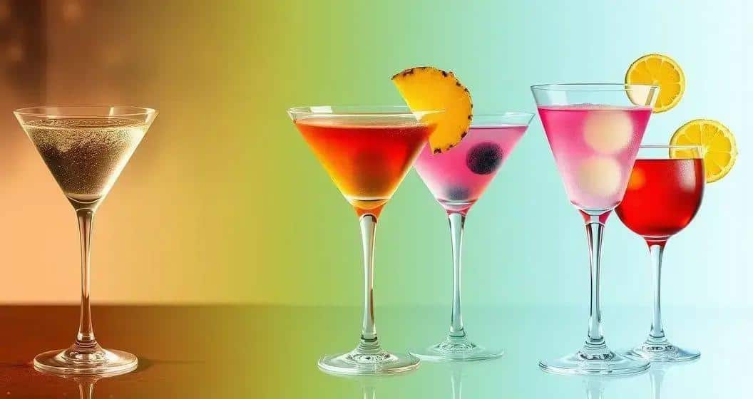 Exploring the Origins of the Martini with Sparkling Wine