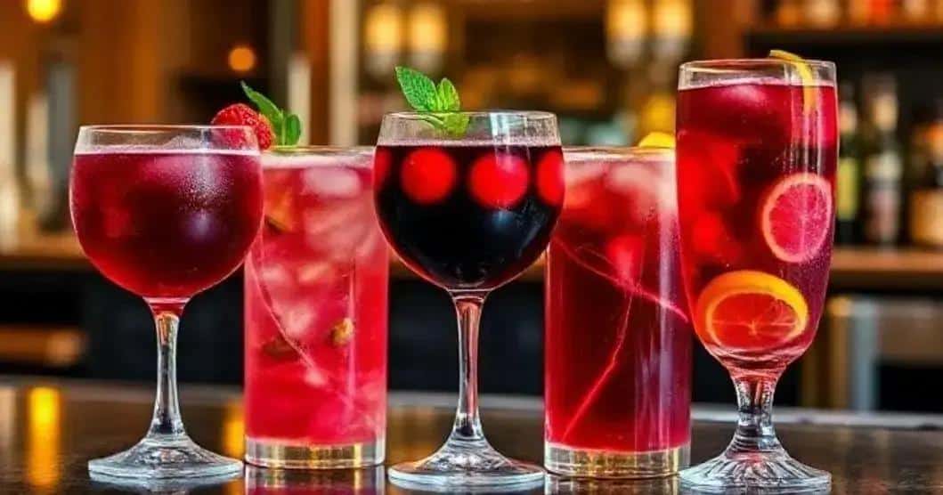 Exploring Variants of Red Wine and Berry Liqueur