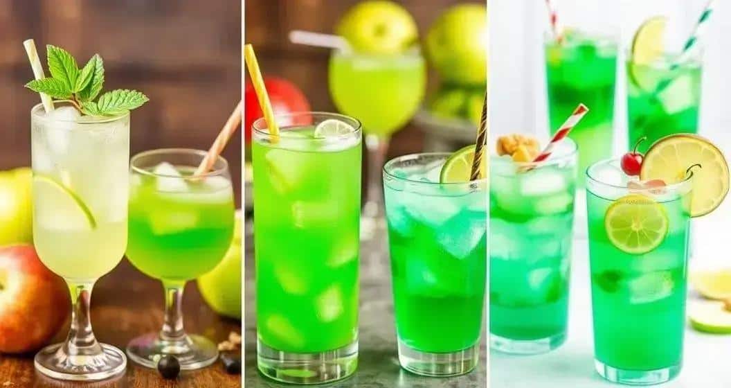 Fun Variations of Green Apple Drinks Fun Variations of Green Apple Drinks