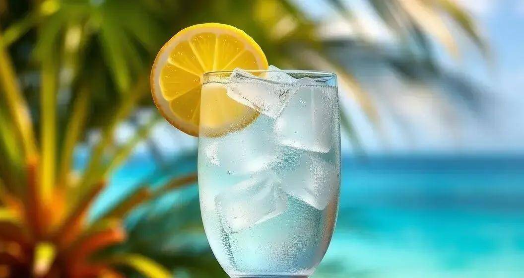Gin and Tonic with Lemon Liqueur: Powerful and Juicy!