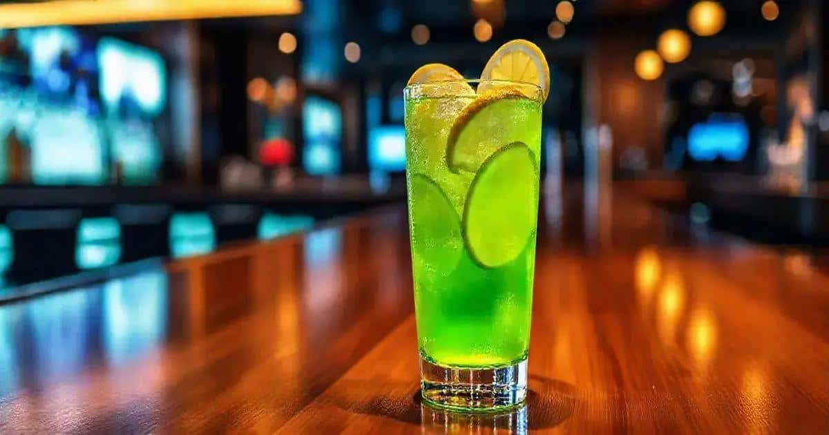 Green Apple Liqueur with Vodka and Lemon: A Refreshing Cocktail Surprise