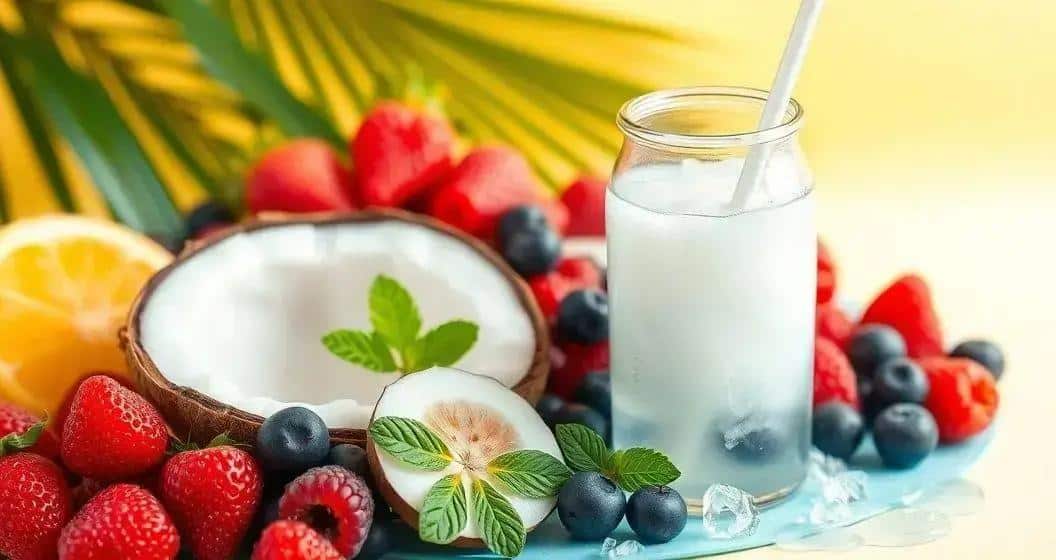 Health Benefits of Coconut Water and Berries Health Benefits of Coconut Water and Berries