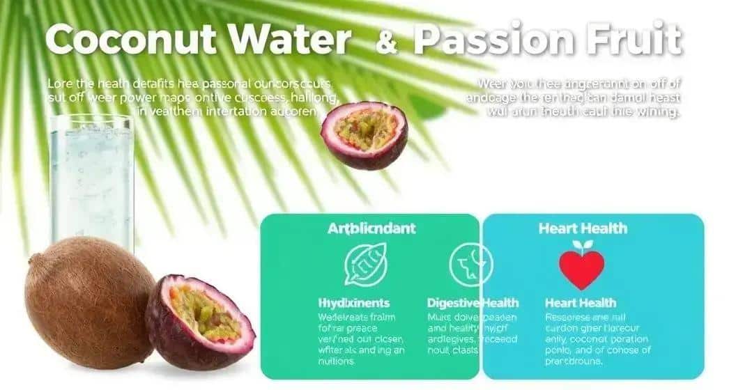 Health Benefits of Combining Coconut Water and Passion Fruit