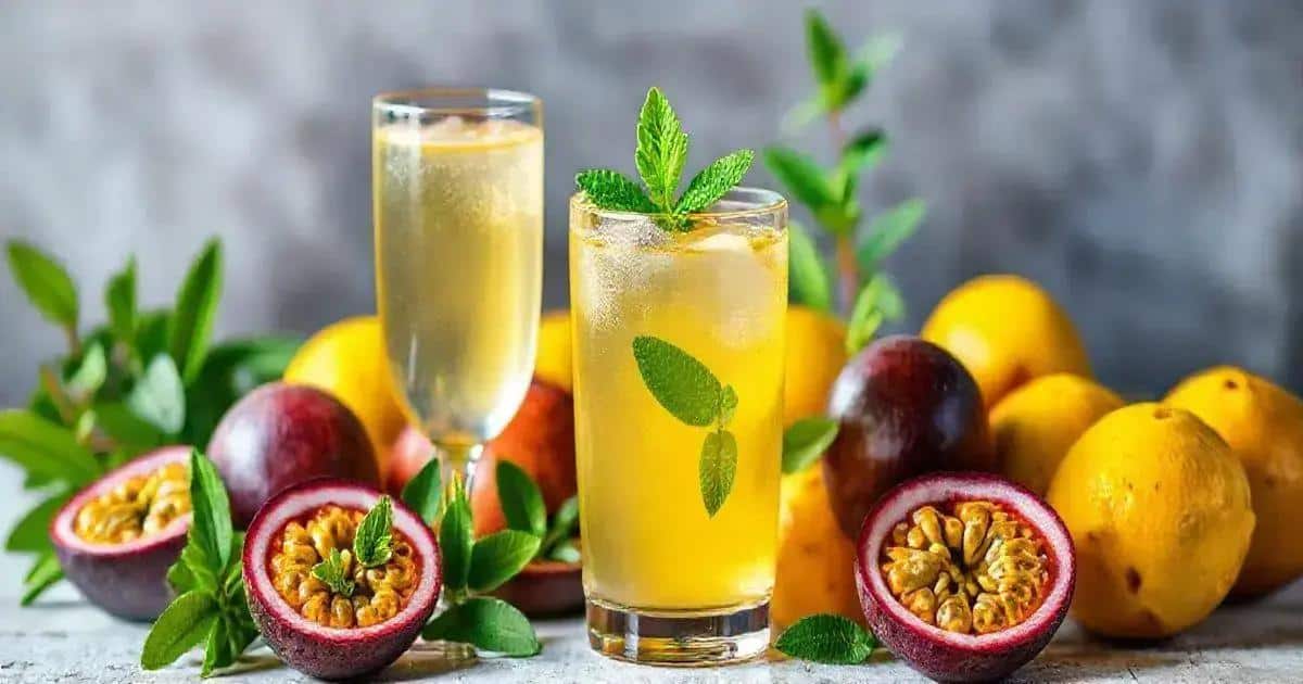 Health Benefits of Passion Fruit Juice and Mint