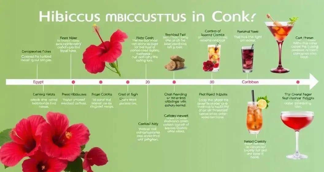 History of Hibiscus in Cocktails