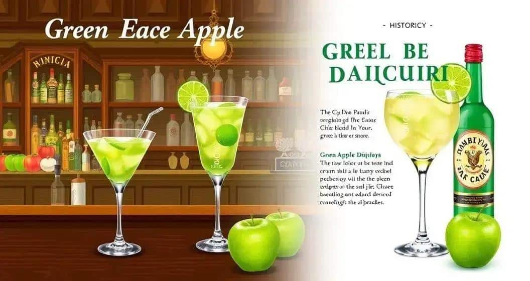 History of the Green Apple Daiquiri History of the Green Apple Daiquiri