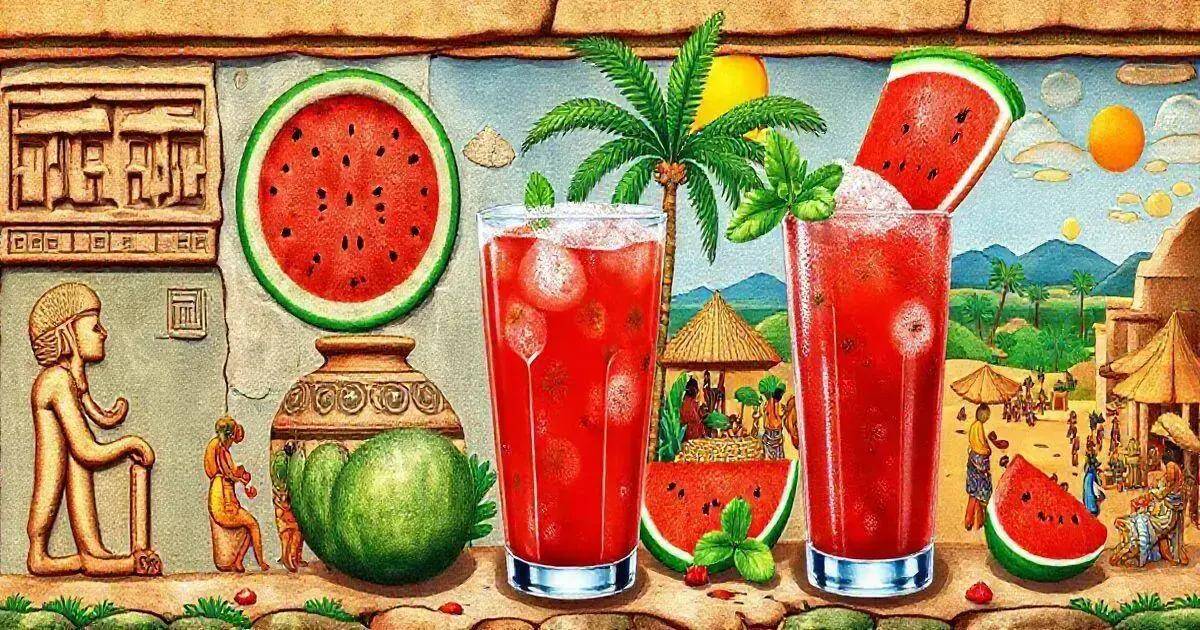 History of Watermelon as a Drink