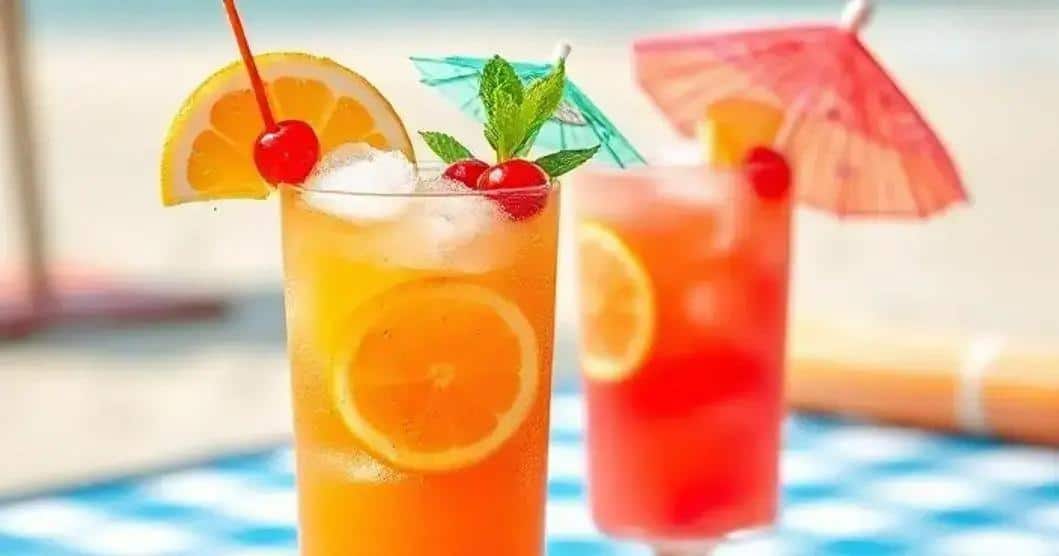 How to Garnish Your Frozen Tequila Sunrise