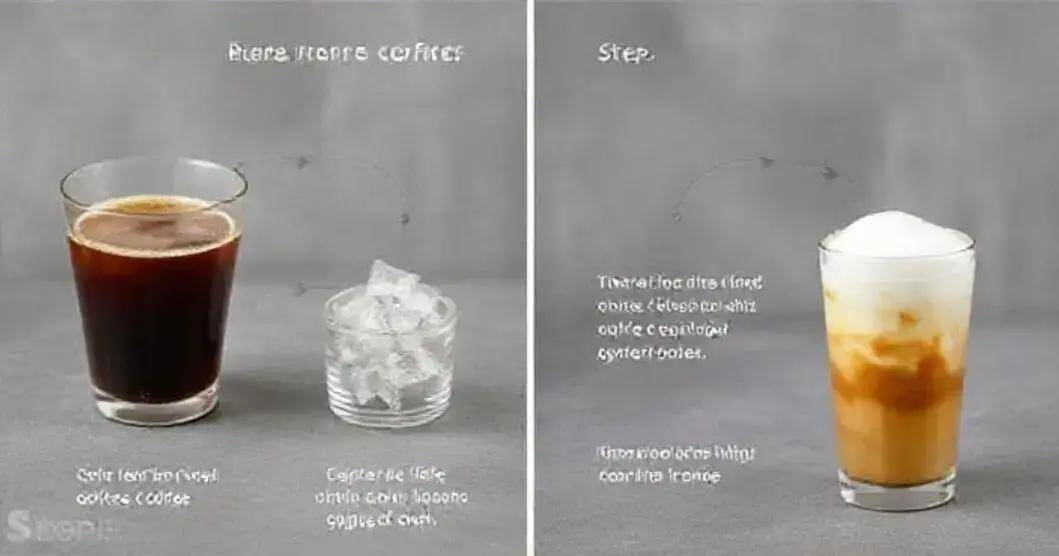 How to Make Iced Coffee with Ginger Foam