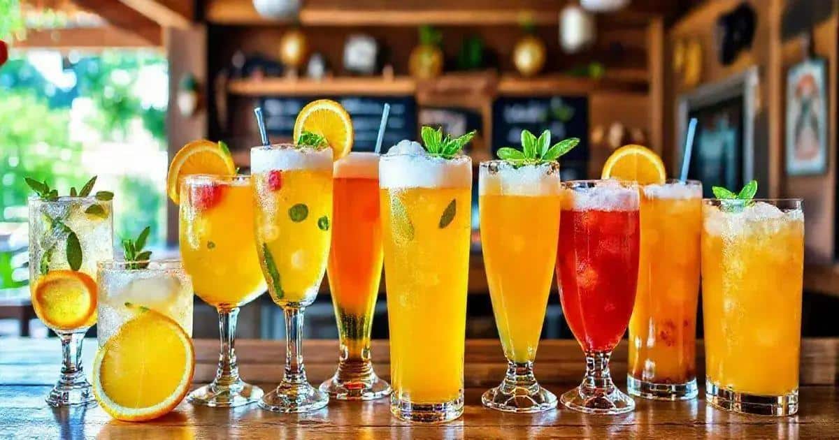 Innovative Variations of Beer with Orange Juice and Basil