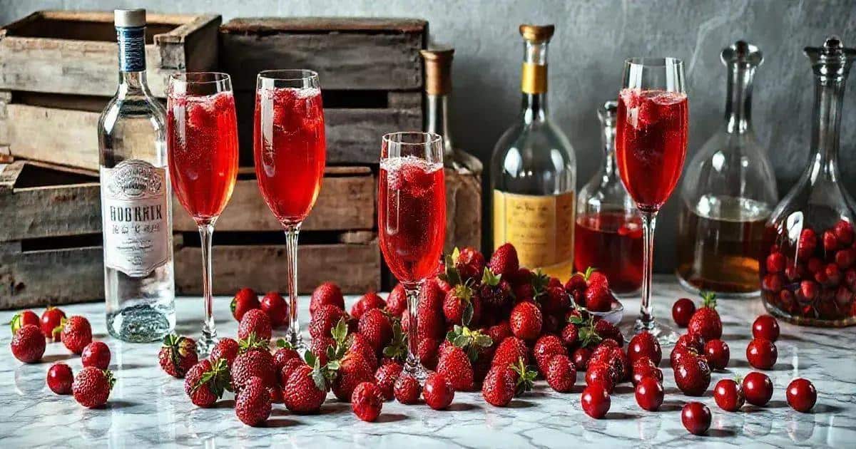 Interesting Facts About Vodka and Red Berry Sparkling Wine
