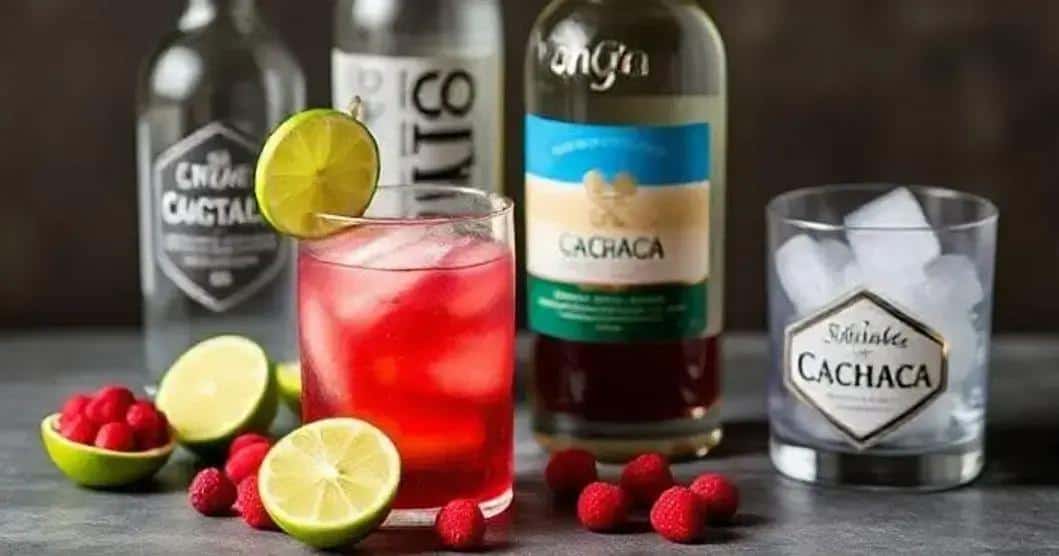 Key Ingredients for Red Berry Caipiríssima