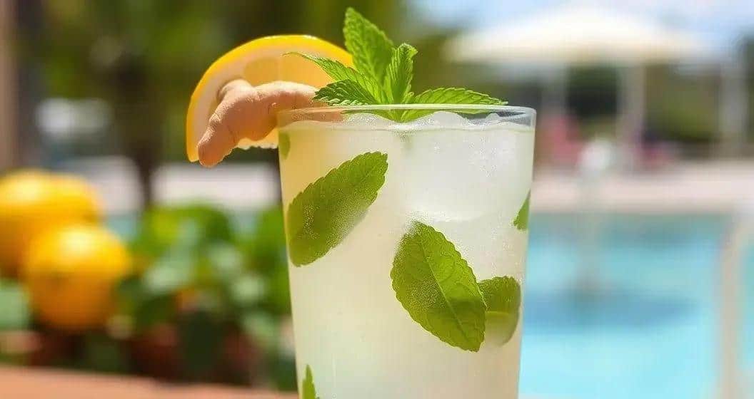 Lemon Soda with Mint and Ginger: Refresh Your Summer Days Naturally