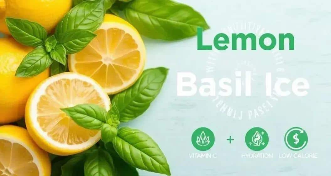 Nutritional Benefits of Lemon and Basil Ice Nutritional Benefits of Lemon and Basil Ice