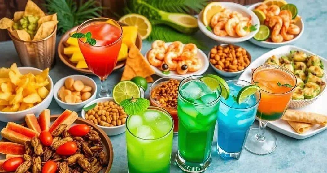 Pairing Snacks with Tropical Pisco Drinks