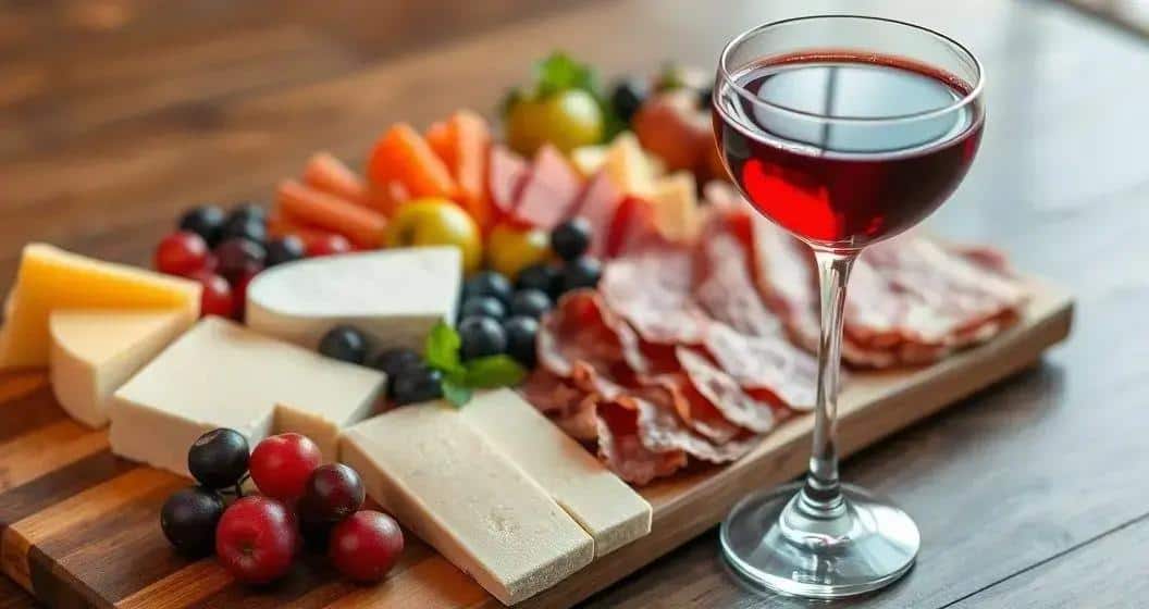 Pairing Suggestions with Red Wine and Berry Liqueur