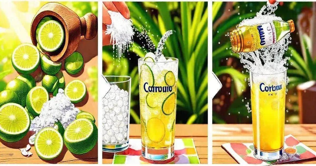 Preparation Method for Corona Caipiríssima
