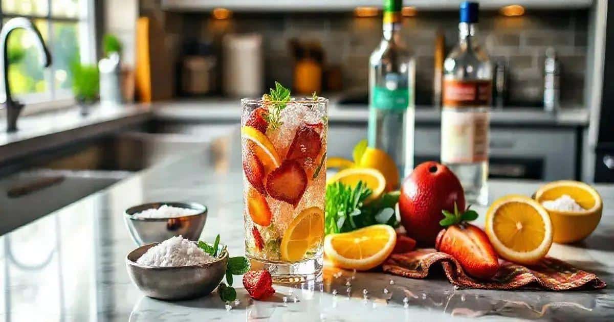 Preparation Method for Fruit Caipirinha