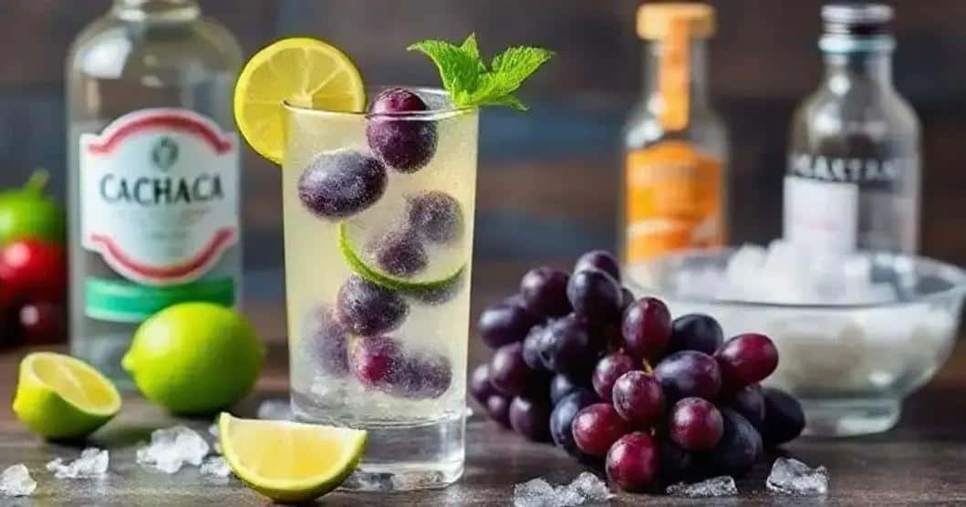Preparation Method for Grape Caipiríssima