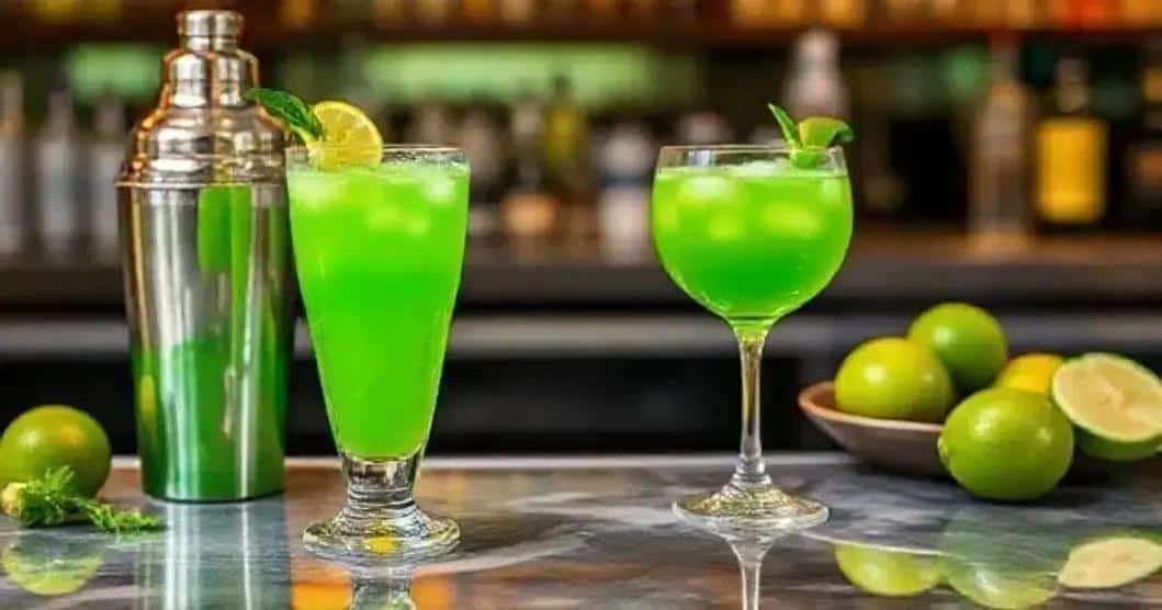 Preparation Method for Green Drink Cocktails