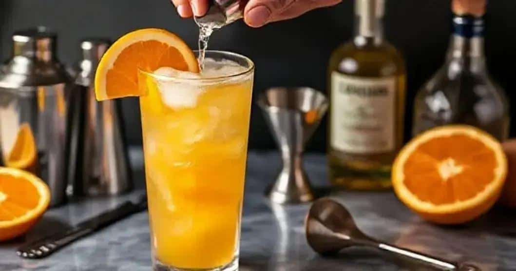 Preparation Method for Orange Caipirinha