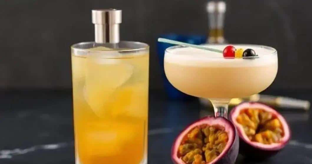 Preparation Method for Pisco Sour with Passion Fruit Foam